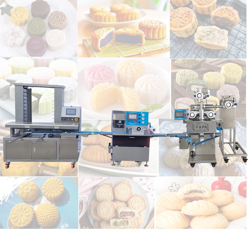 P188 triple filling mooncake making machine P188 triple filling mooncake making machine