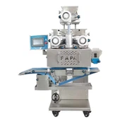 固体または液体の詰め物食品の覆われた機械